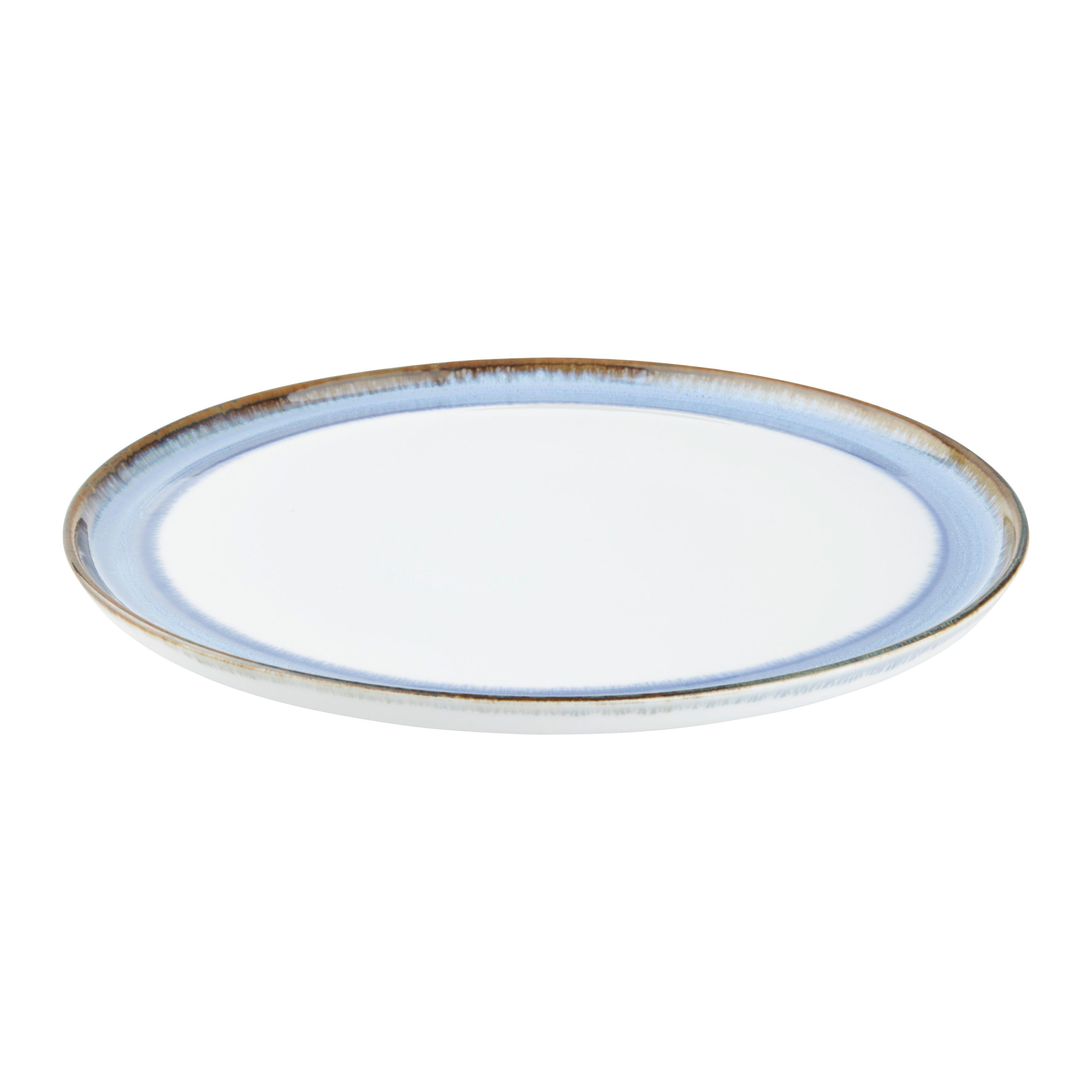 MATTALLRIK SATURN - blå, Modern, keramik (27cm) - Mömax