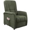Relaxsessel Harry Dunkelgrün Nylon/Struktur - Dunkelgrün/Schwarz, Design, Kunststoff/Textil (77/107/88cm) - Livetastic