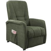 Relaxsessel Harry Dunkelgrün Nylon/Struktur - Dunkelgrün/Schwarz, Design, Kunststoff/Textil (77/107/88cm) - Livetastic