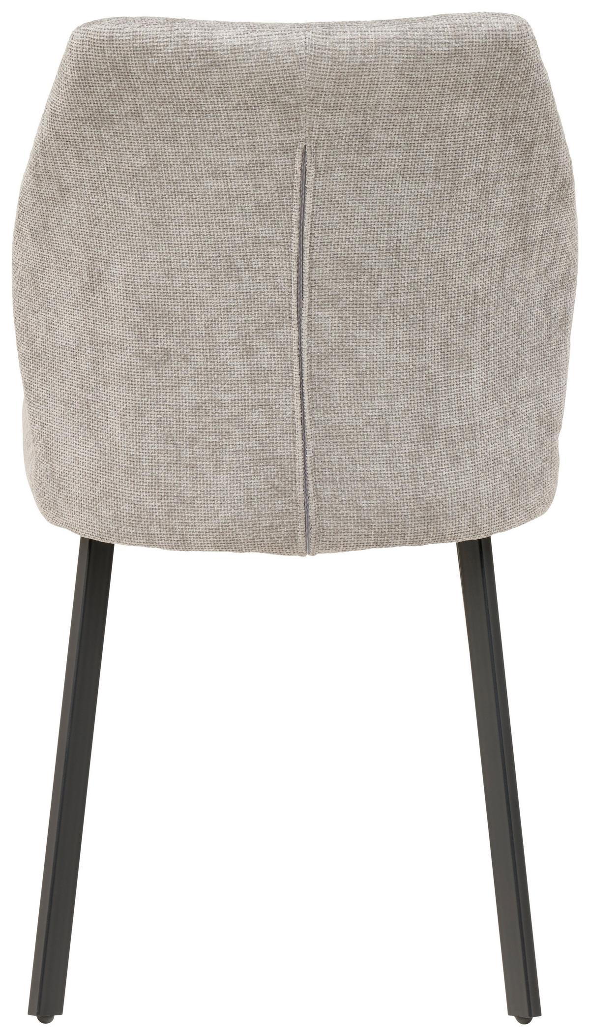 Jedilna Garnitura Perth, Temno Siva, 5-Delno - temno siva, Konvencionalno, kamen/kovina (90/140/76cm) - MID.YOU