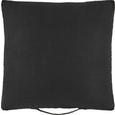 Boxkissen Urban in Schwarz, ca. 45x45cm - Schwarz, MODERN, Textil (45/45/5cm) - MÖMAX modern living