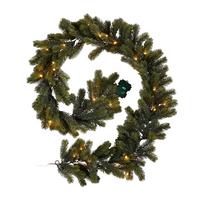GIRLANDA CHOINKOWA 673160 - zielony, Konventionell, tworzywo sztuczne (180cm) - X-Mas