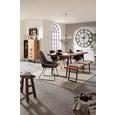 Stuhl in Schwarz - Eichefarben/Schwarz, MODERN, Holz/Kunststoff (48/81/57cm) - Modern Living Stuhl in Schwarz - Eichefarben/Schwarz, MODERN, Holz/Kunststoff (48/81/57cm) - Modern Living