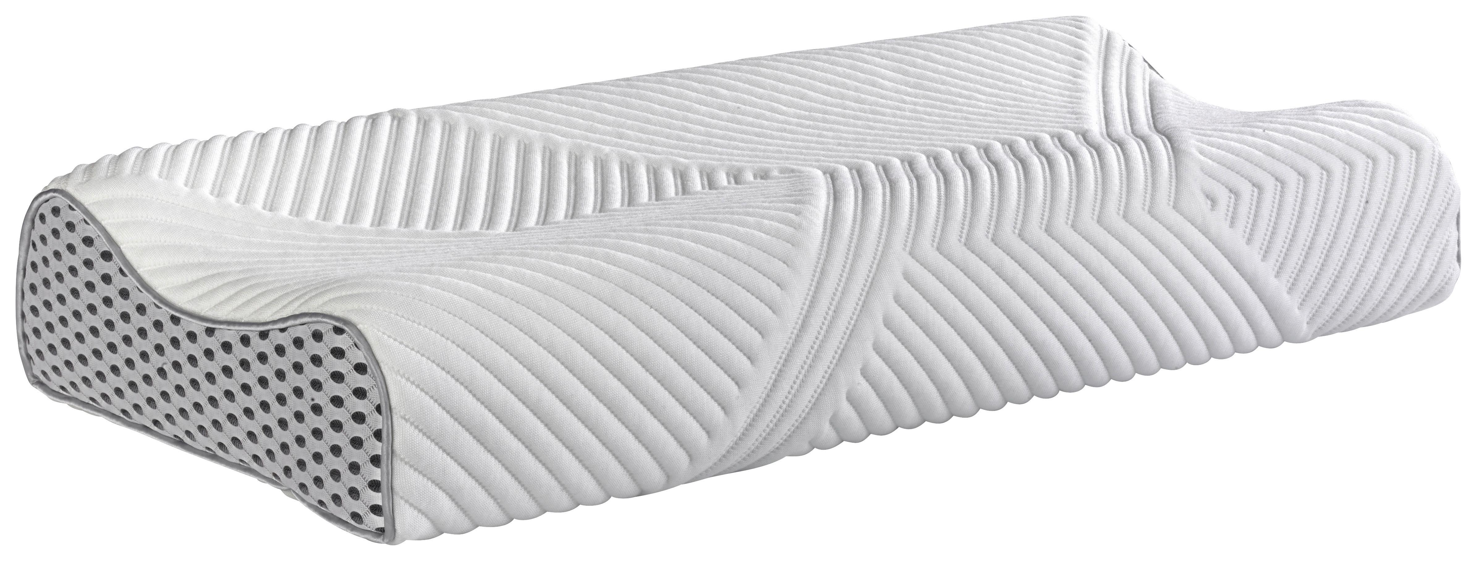 PODUSZKA POD KARK BODY & SOUL - kolor naturalny/biały, Basics, tkanina (32/65/11cm) - Irisette