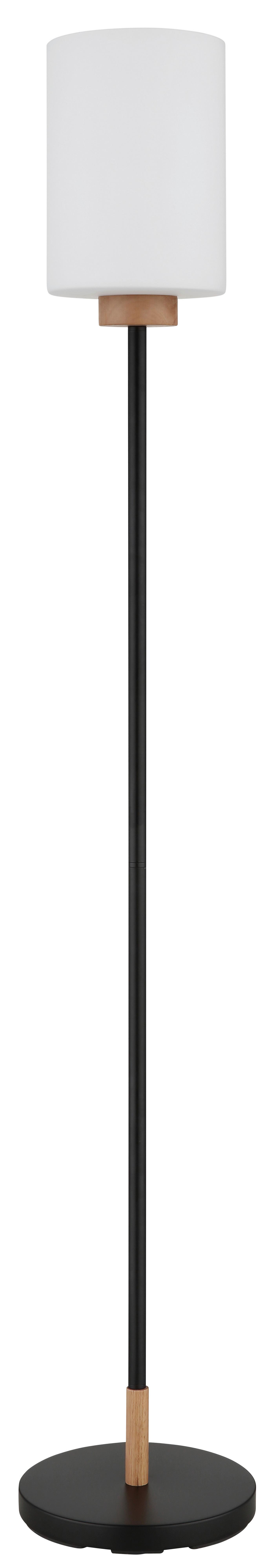 Svjetiljka Podna 15977s Rowena - bijela/boje hrasta, Design, staklo/drvo (25/150cm) - Globo