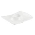 Eierbecher Tacoma in Weiß - Weiß, LIFESTYLE, Keramik (12,6/14,2cm) - PREMIUM LIVING