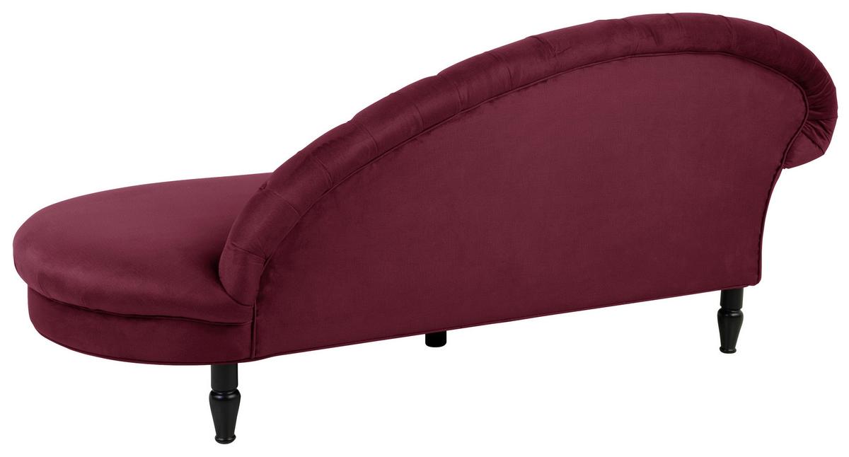 Damski Ležaj Cupido - crvena/crna, Design, tekstil/drvo (216/91/103cm) - Mömax
