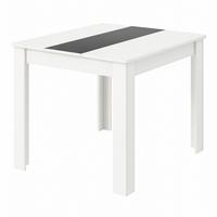 Esstisch Vcm Esstisch "disalo" 80x80 - Weiss/Anthrazit, Modern, Holzwerkstoff (80/80/75cm) - MID.YOU