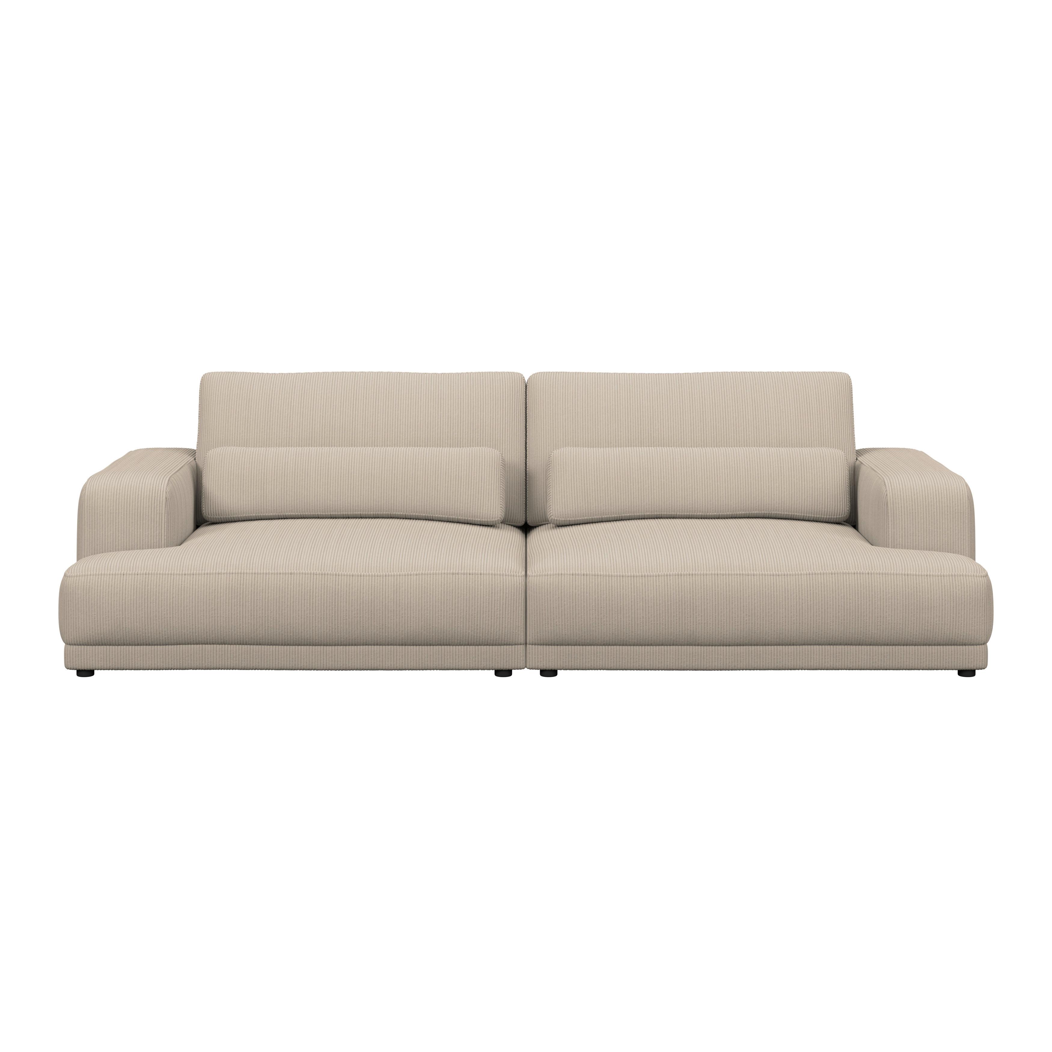 Velika Sofa Savona - smeđa, Trend, tekstil (260/77/111cm) - Luca Bessoni
