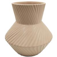 Vază cca. 20x21 cm Kiri - maro deschis, Modern, ceramică (20,4/21,5cm) - Mömax