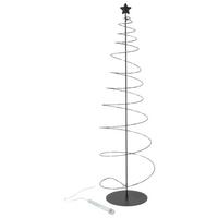 Dekobaum Saturn Schwarz - Schwarz, Basics, Metall (22/80cm) - Mömax