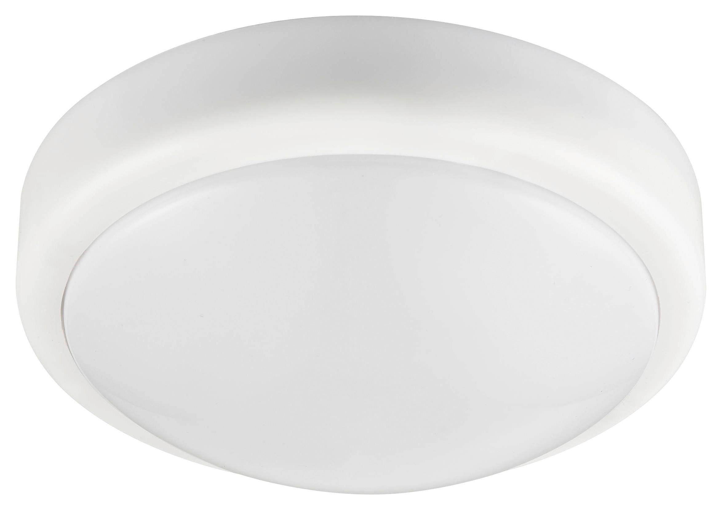 Okrasna Led-svetilka Brusi - bela, Moderno, umetna masa (13,7/4cm) - Modern Living