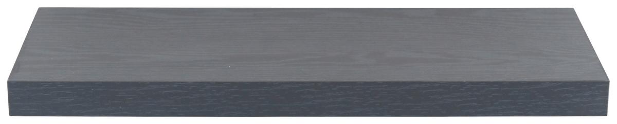 PÓŁKA ŚCIENNA SIMPLE - czarny, Basics, materiał drewnopochodny (60/3,8/23,5cm) - Boxxx