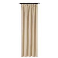 Készfüggöny Blackout 135/245 - homokszínű, Basics, textil (135/245cm)