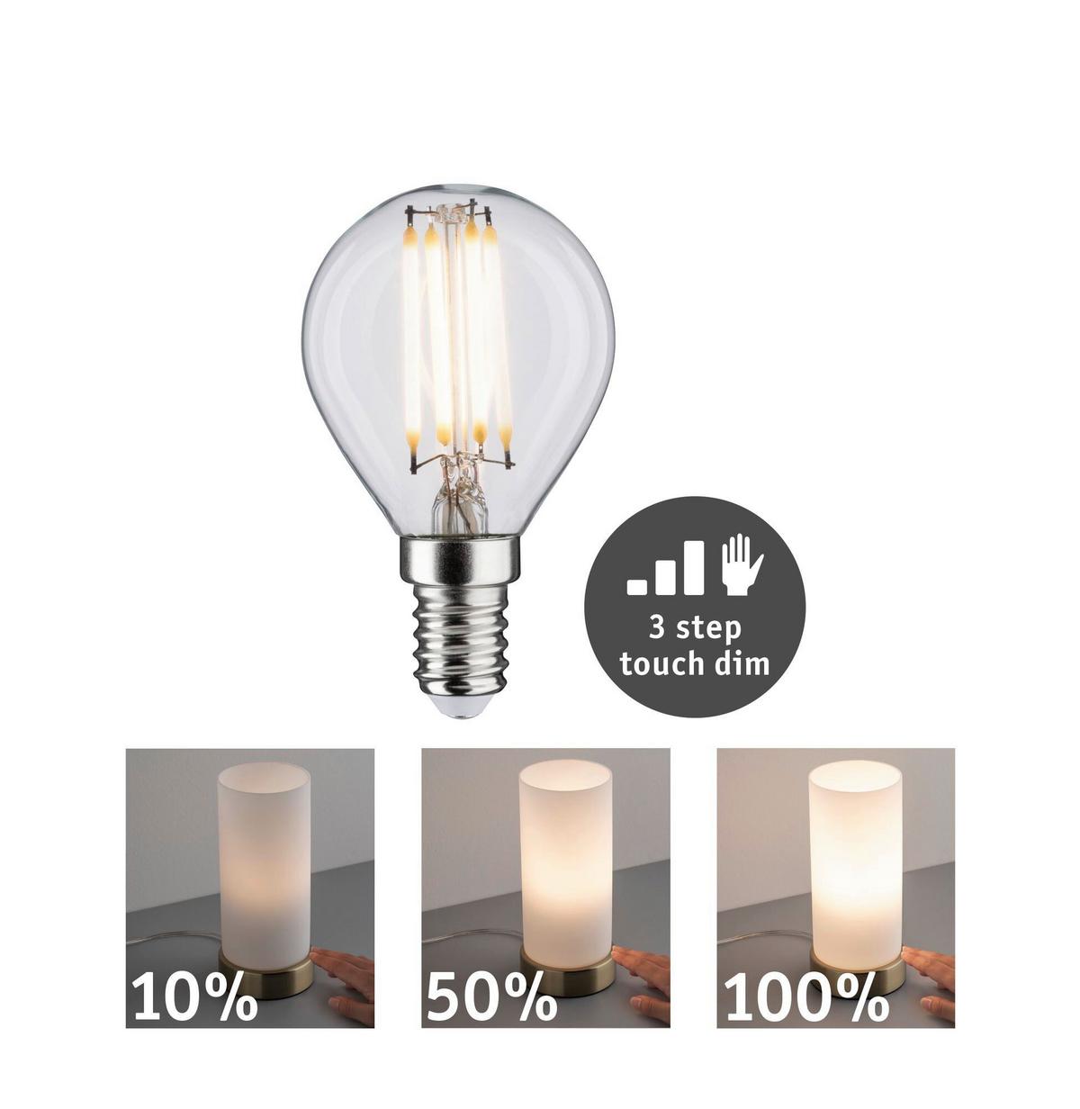 LED-Leuchtmittel 28739 max. 5 Watt - Klar, Basics, Glas (9,7cm) - Paulmann