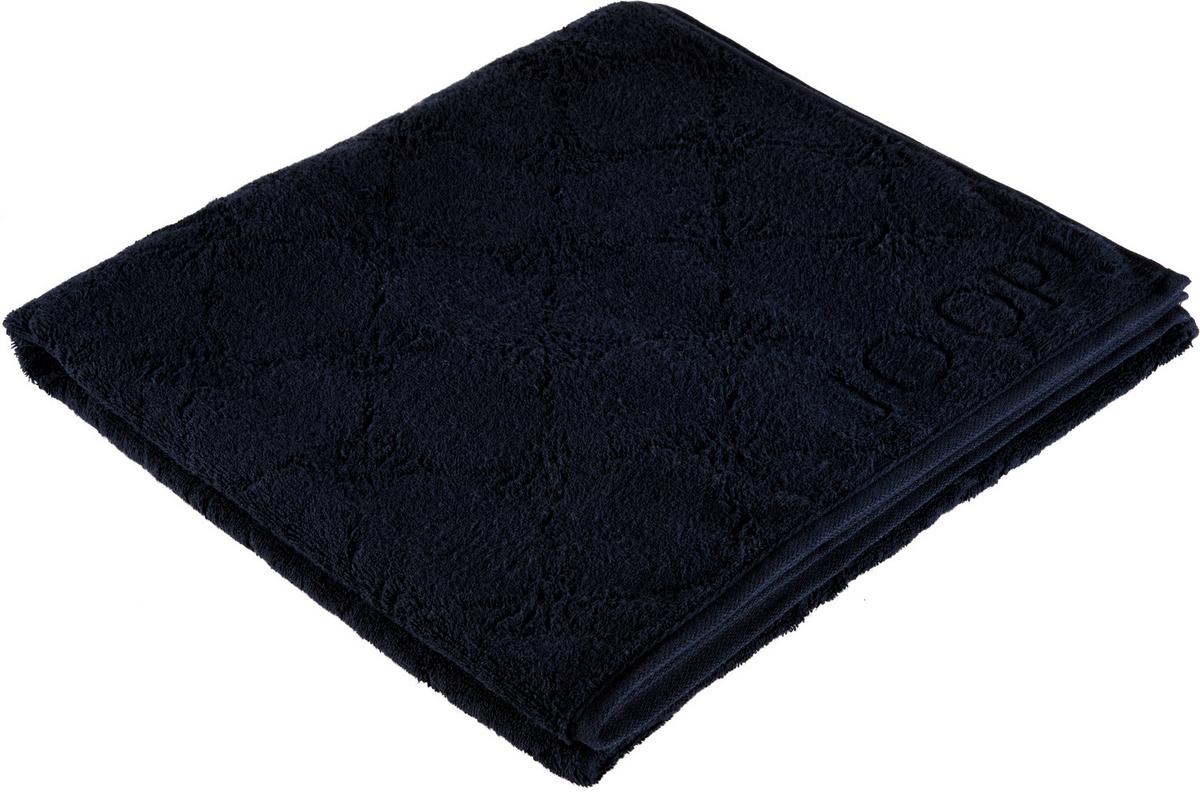 RĘCZNIK PRYSZNICOWY JOOP! UNI CORNFLOWER - czarny, Design, tkanina (80/150cm) - Joop!