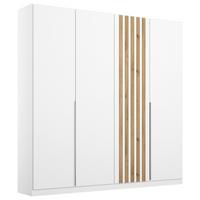 Ormar S Klasičnim Vratima Lamella - bijela/hrast Artisan, Moderno, drvni materijal/metal (181/210/54cm) - Modern Living