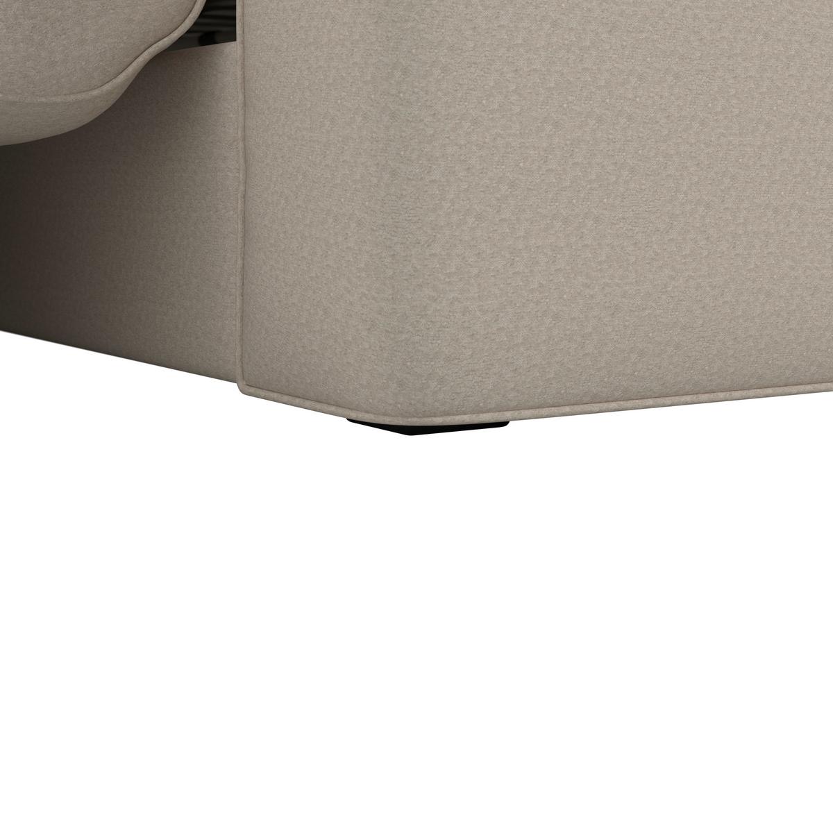 Trosjed Miranda - bež/crna, Moderno, drvni materijal/drvo (207/71/98cm) - Bessagi Home