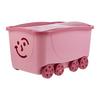 Box mit Deckel Kids Rosa - Rosa, Konventionell, Kunststoff (58/39/32cm) - Based