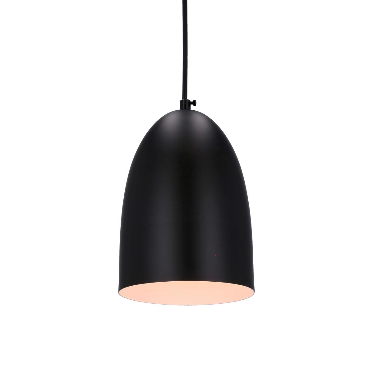 Viseća Svjetiljka Icaro - crna, Basics, metal (14/110cm)