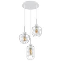 Viseća Svejtiljka Nesa - bijela/boje kroma, Basics, metal/plastika (37,5/120cm) - Globo