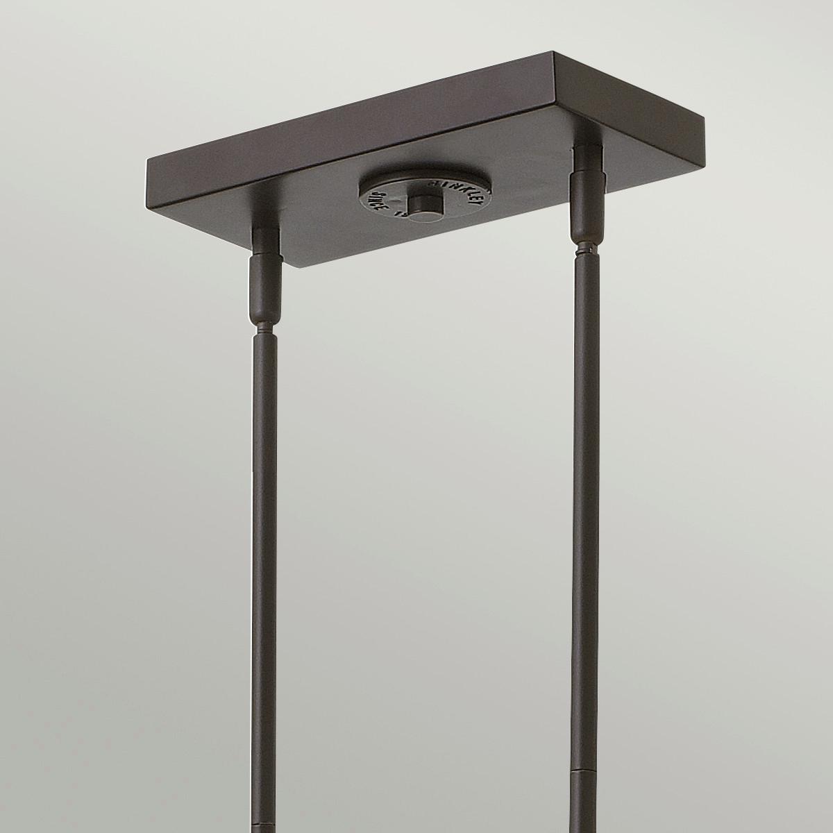 Viseća Svjetiljka Hk-Rigby-Isle-Kz - brončane boje, Basics, metal (101.6/25,4/17,8cm)