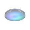 LED-TAKLAMPA FARBI - vit/kromfärg, Modern, metall/plast (38/6cm) - Mömax