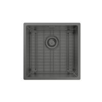 Spüle Aria Graphitfarben - Graphitfarben, Design, Metall (44/44cm) - Schütte