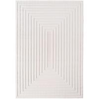 Flachwebeteppich Doha Creme ca. 200x290cm - Creme, Design, Textil (200/290cm)