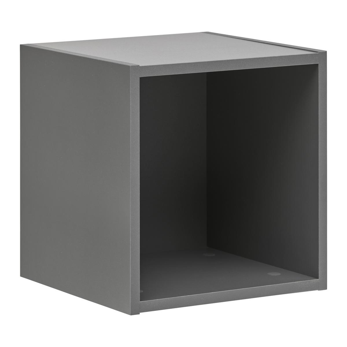 Box Lugo Anthrazit - Anthrazit, Modern, Holzwerkstoff (35,2/35,2/34,4cm) - Mömax