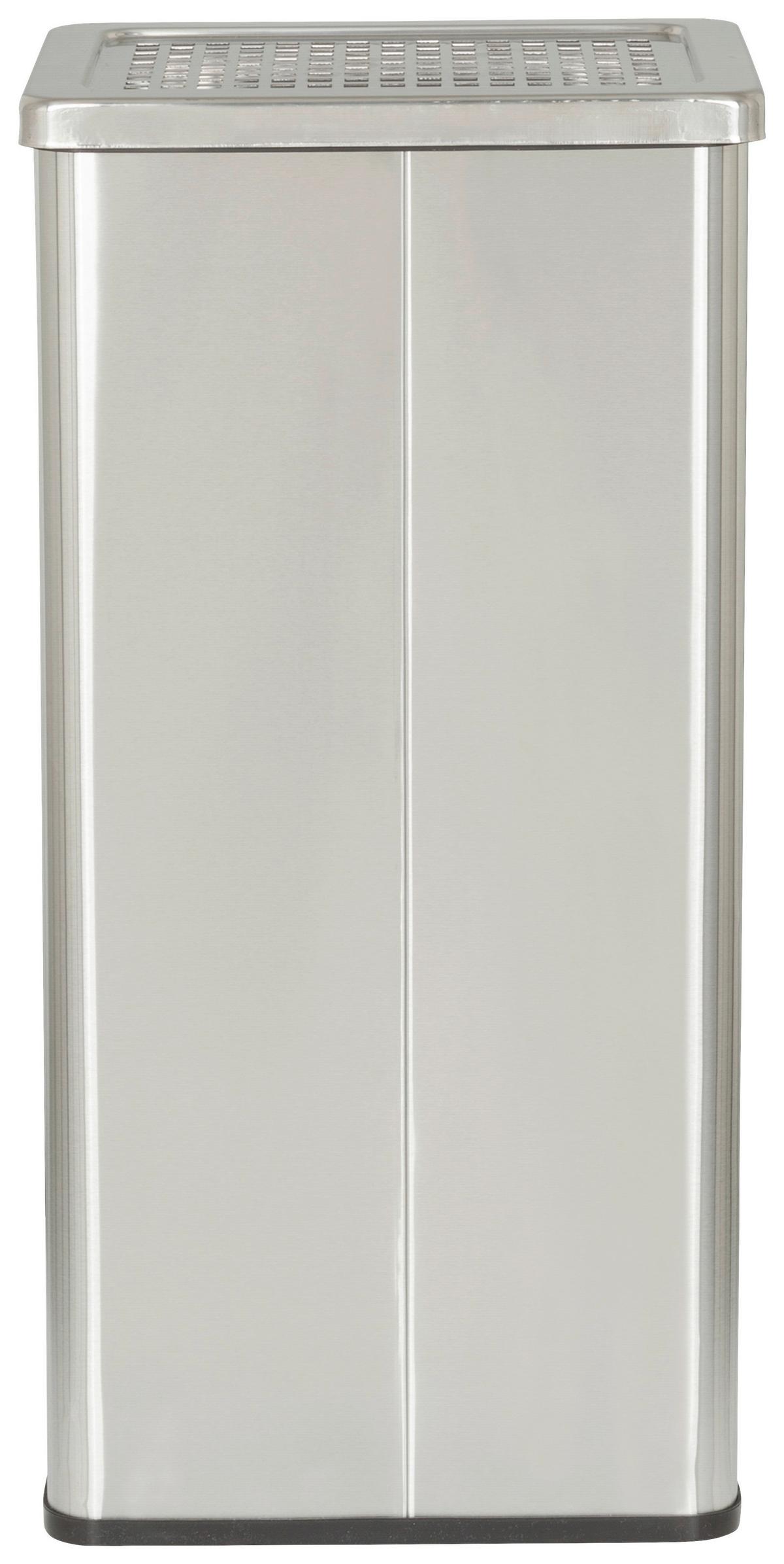 Pepelnik Clean I - srebrne barve, Moderno, kovina (29/61/23cm) - MID.YOU
