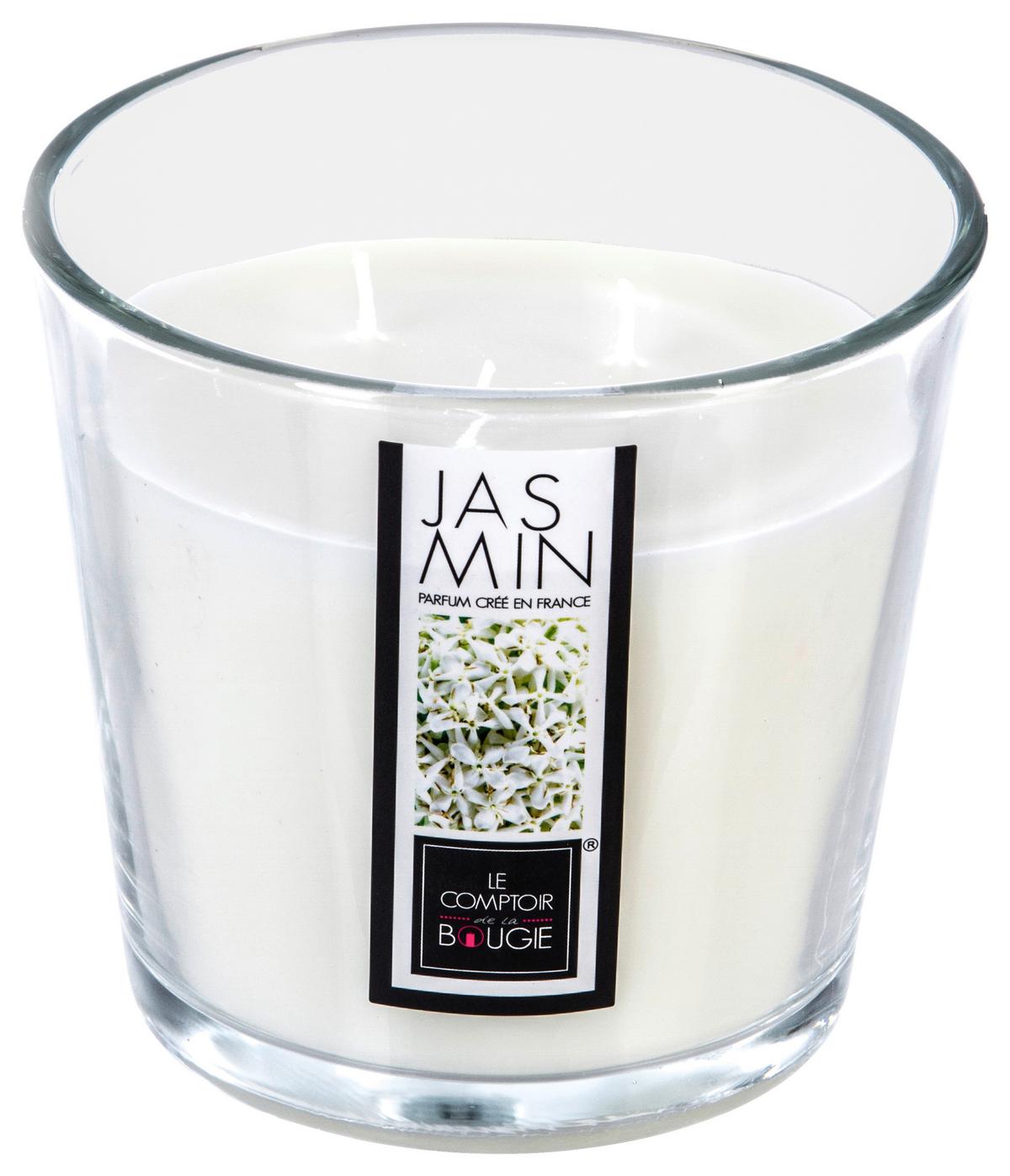 Gyertya Üvegben Lisa - bézs/krémszínű, üveg (12,5/13,5cm) - Modern Living