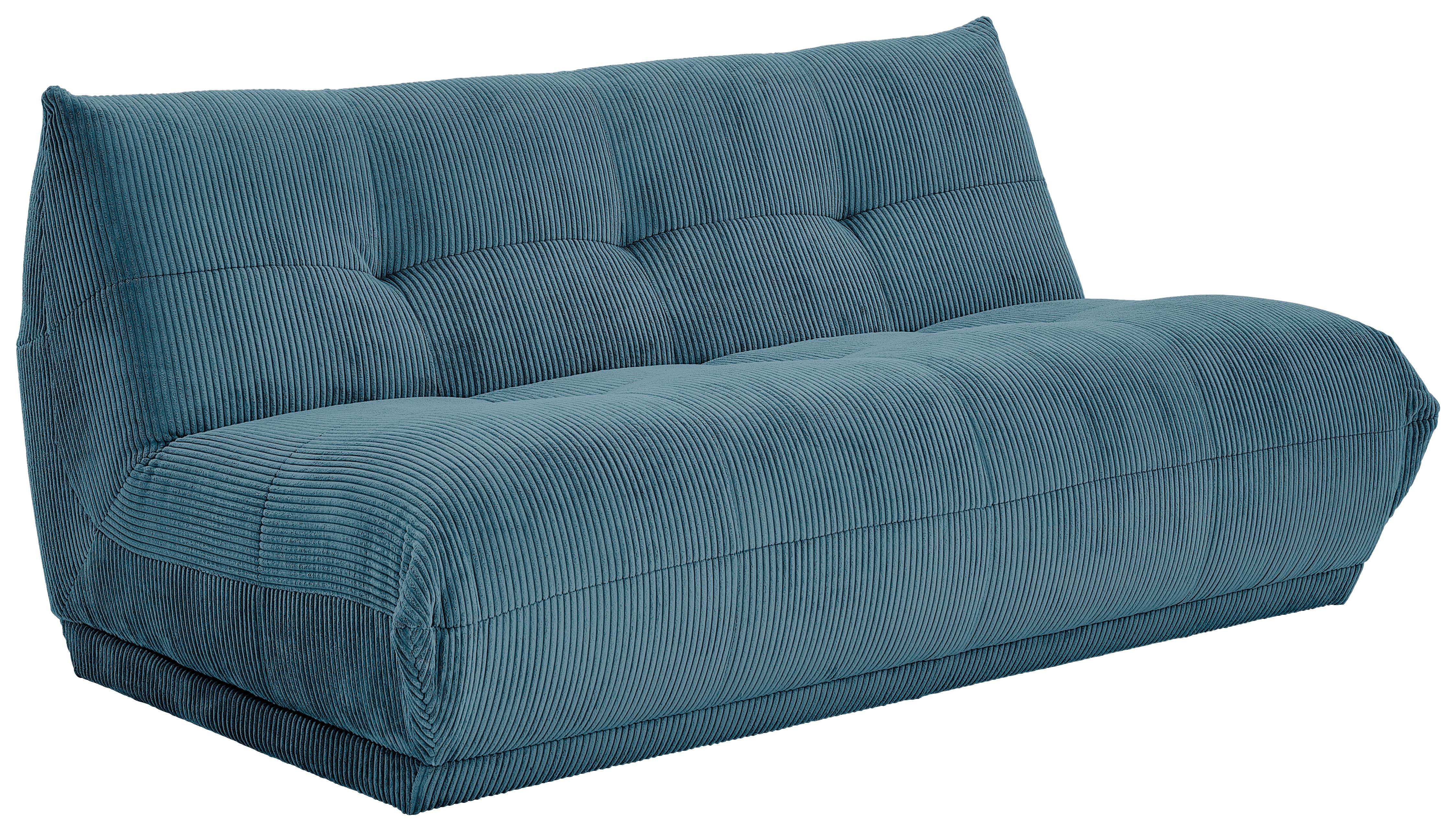 Modul Sofaelement Giselle Petrol - Petrol, Trend, Textil (180/80/112cm) - Livetastic