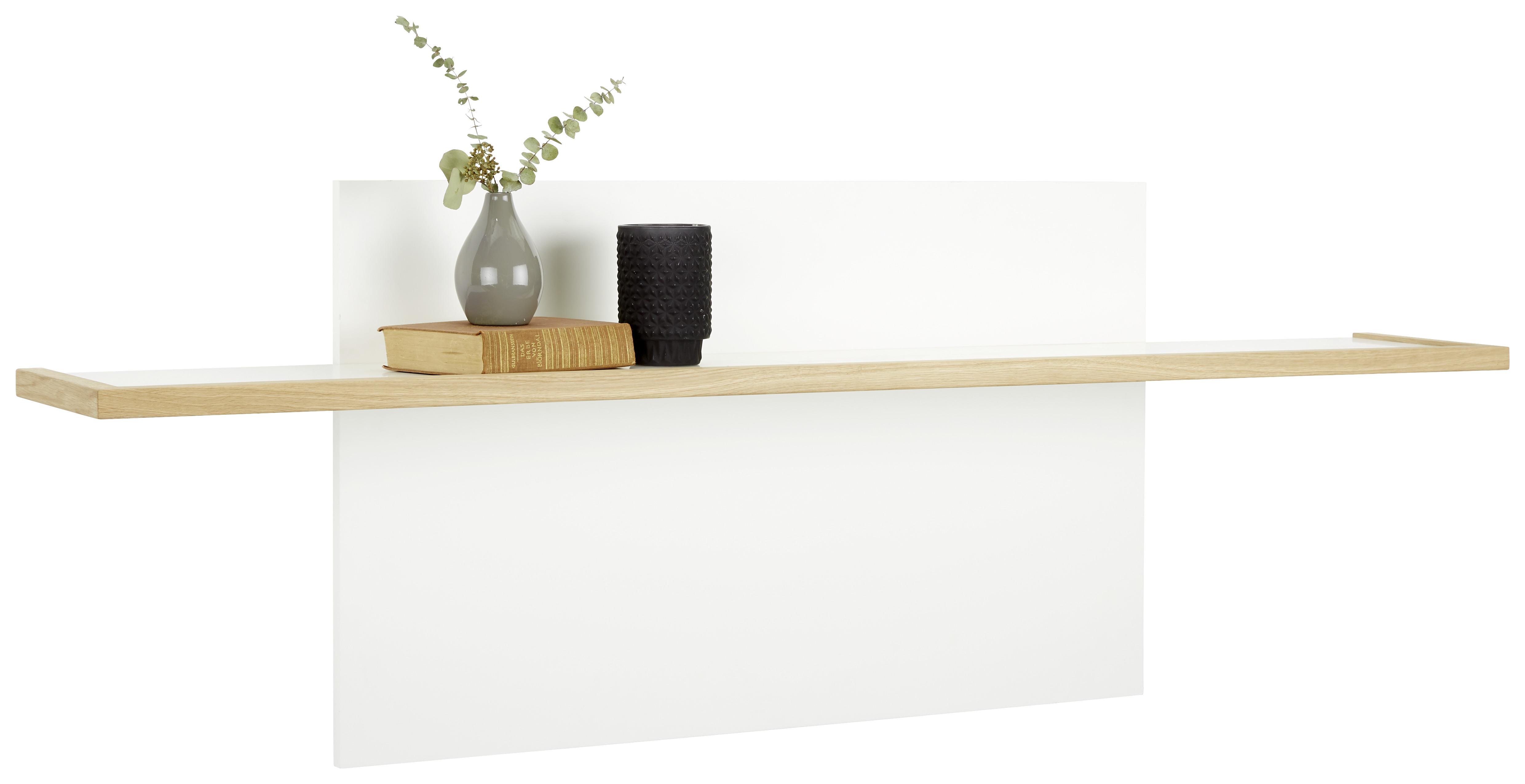 Wandpaneel in Weiß - Weiß, MODERN, Holzwerkstoff (150/204/25cm) - Premium Living