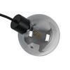 GOLVLAMPA GITTI - svart, Modern, metall/glas (63/160cm) - Mömax