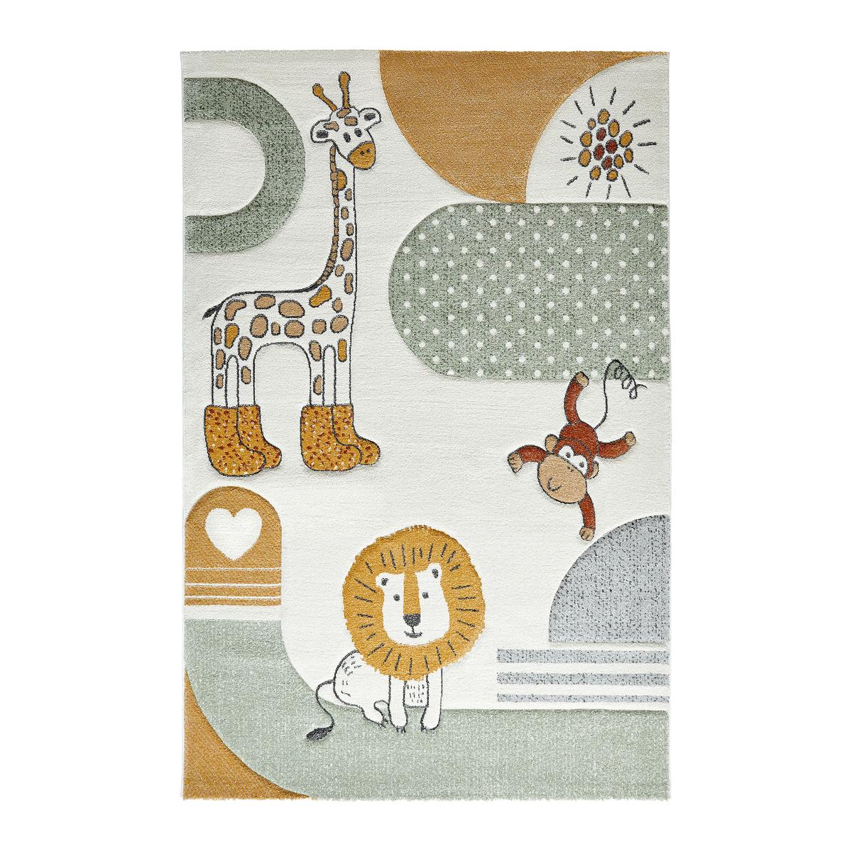Covor pentru copii Safari - multicolor, Modern, textil (120/170cm) - Mömax