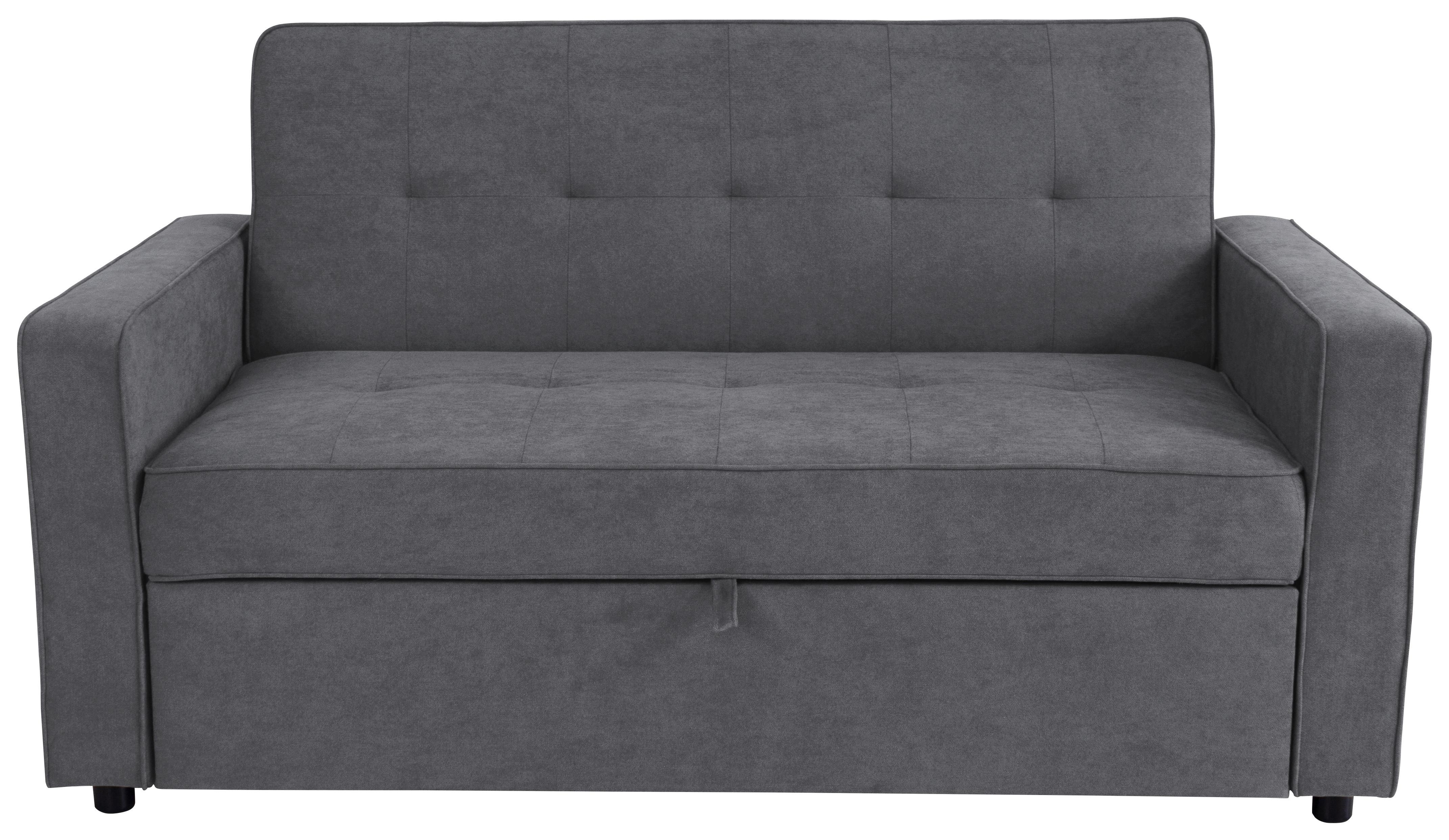 CANAPEA CU 3 LOCURI HAZE - antracit, Trend (162/90/89cm) - Modern Living