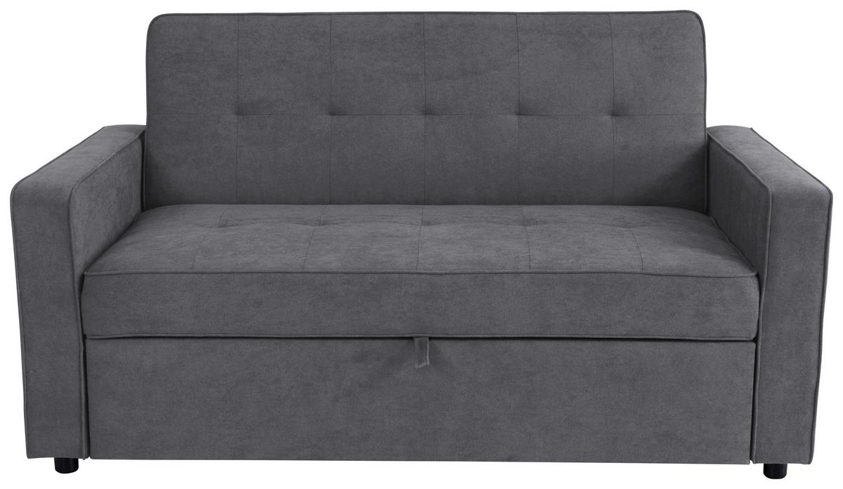 CANAPEA CU 3 LOCURI HAZE - antracit, Trend (162/90/89cm) - Modern Living