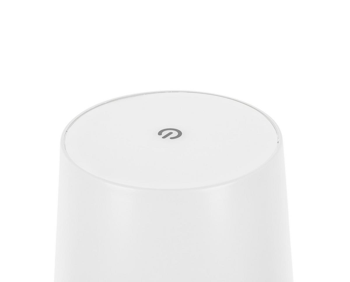 AKUMULATOROWA LAMPA STOJĄCA FORT LAUDERDALE *SBN* - biały, Design, tworzywo sztuczne/metal (22/130cm) - Novel