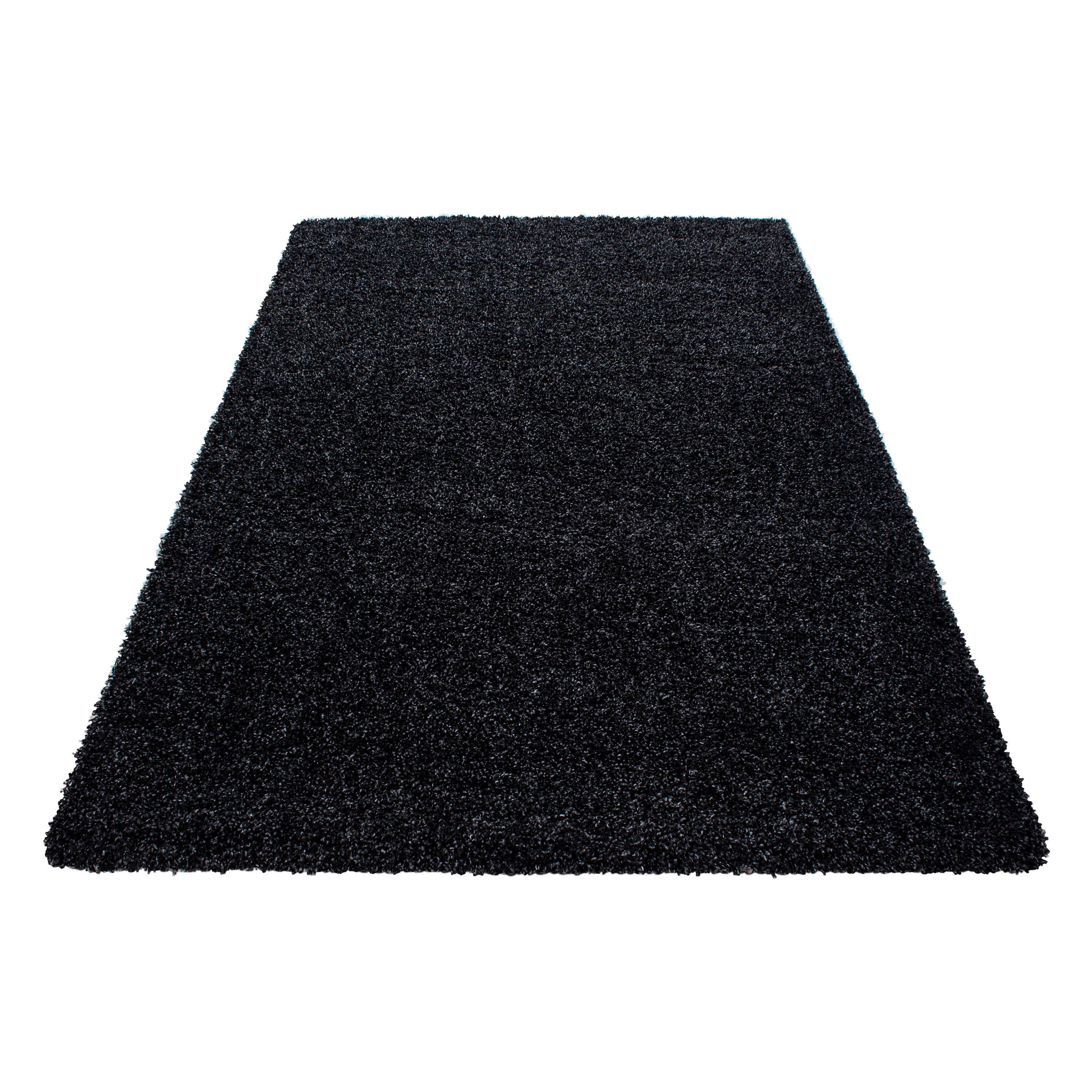 Preproga Z Visokim Florom Life, Antracit, 240x340cm - antracit, Konvencionalno, tekstil (240/340cm)