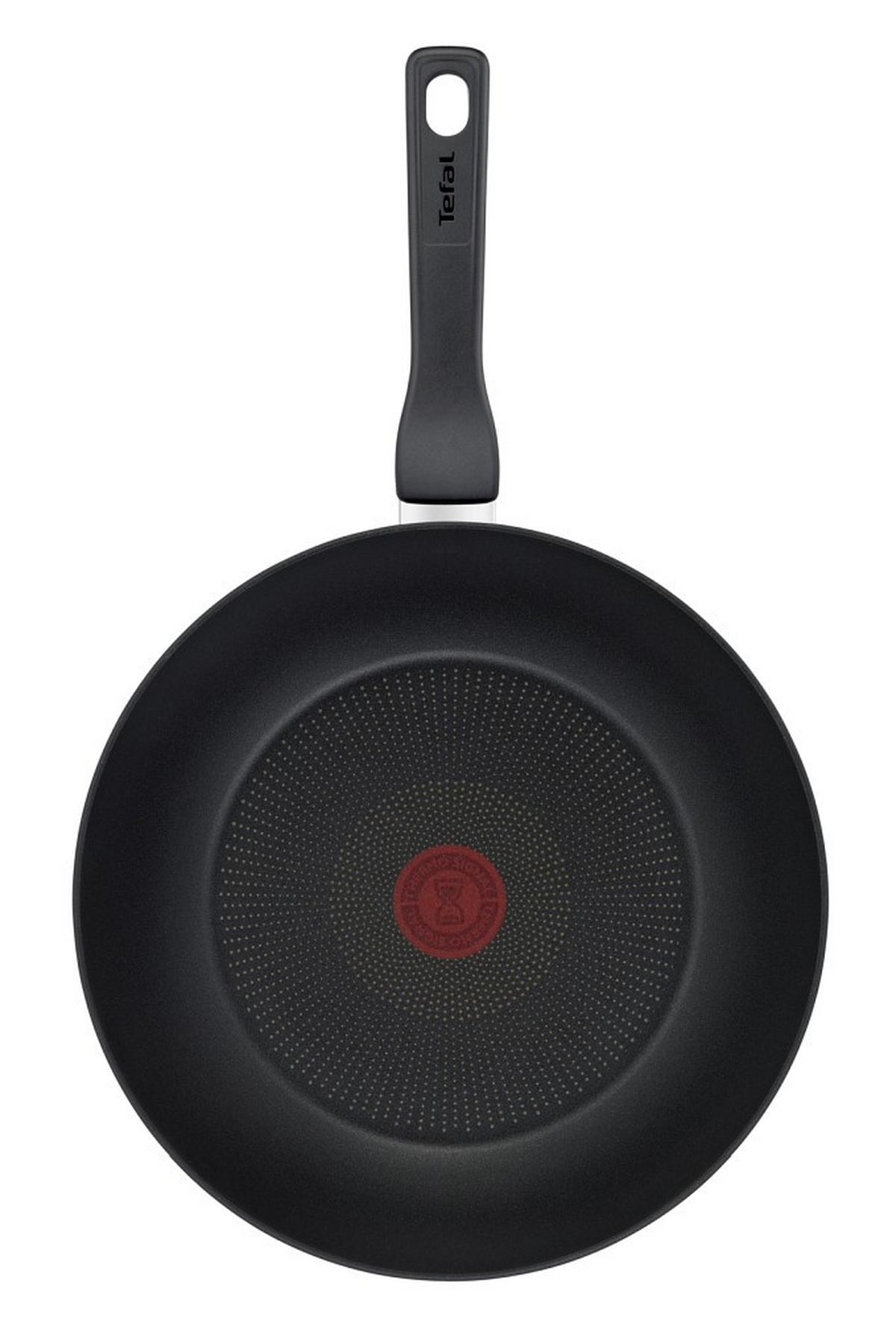 PATELNIA WOK G28919 TEFAL - czarny, Basics, metal (28cm) - Tefal