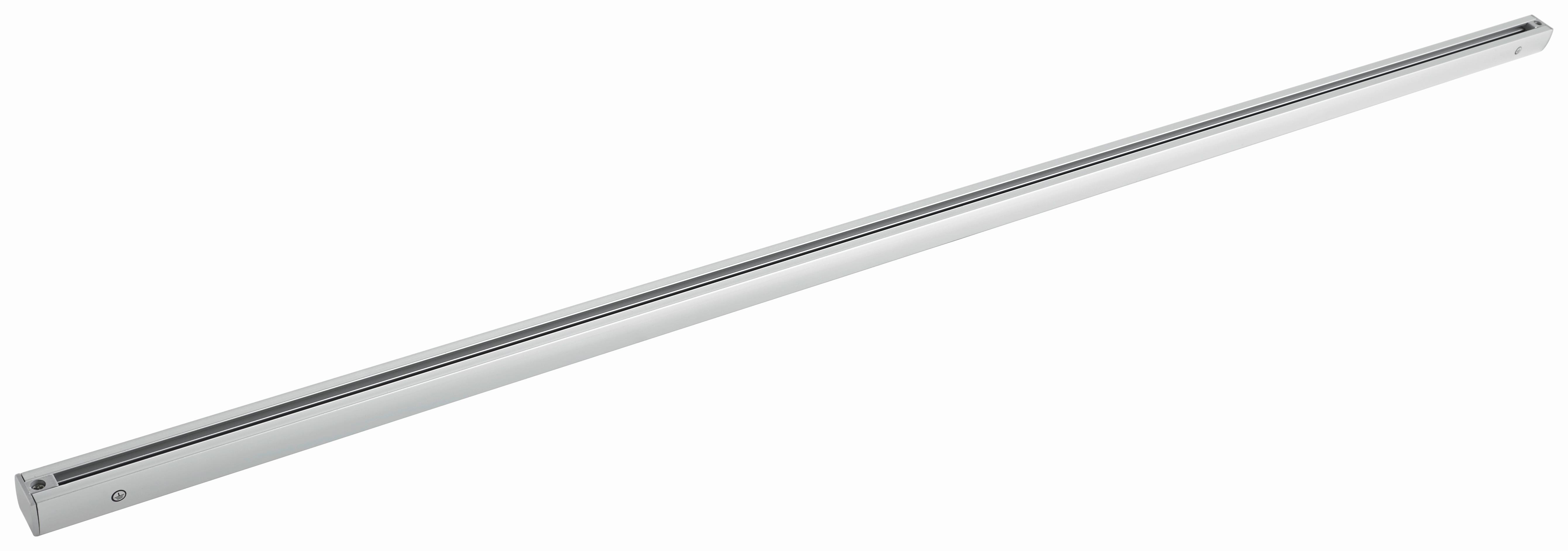 Schienensystem Schiene in Titanfarben max. 1000 Watt - Titanfarben, Basics, Metall (100cm) - Paulmann