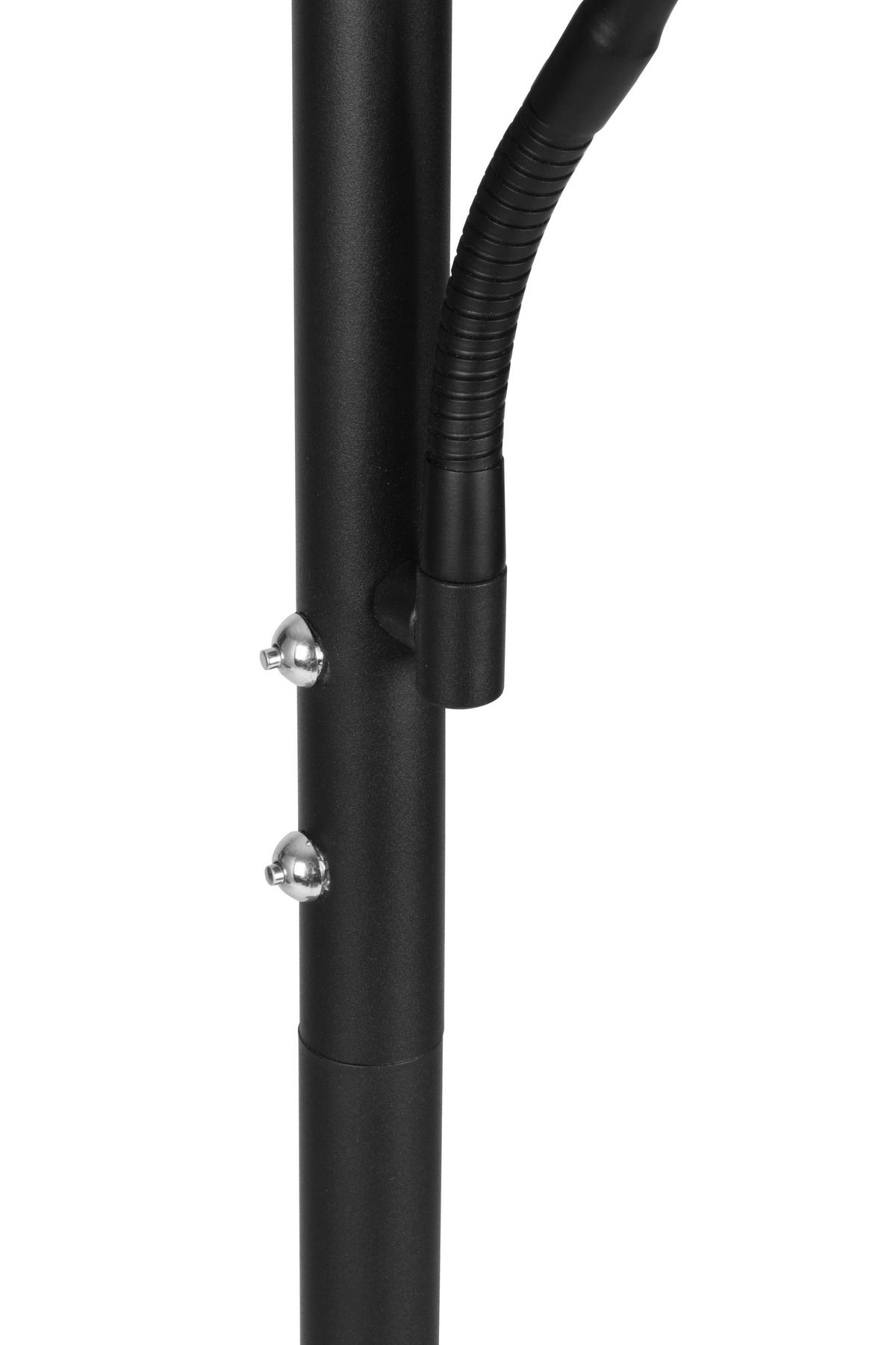 LAMPA LED OŚWIETLAJĄCA SUFIT WORTHING *SBN* - czarny/biały, Design, tworzywo sztuczne/metal (28/180cm) - Novel