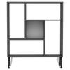Regal "Arven", Anthrazit - Anthrazit, Design, Holzwerkstoff (90/107,8/25cm) - Livetastic