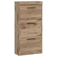 Ormarić Za Cipele Grano - siva/boje hrasta, Trend, drvni materijal/plastika (53,9/115,9/30,4cm) - Modern Living