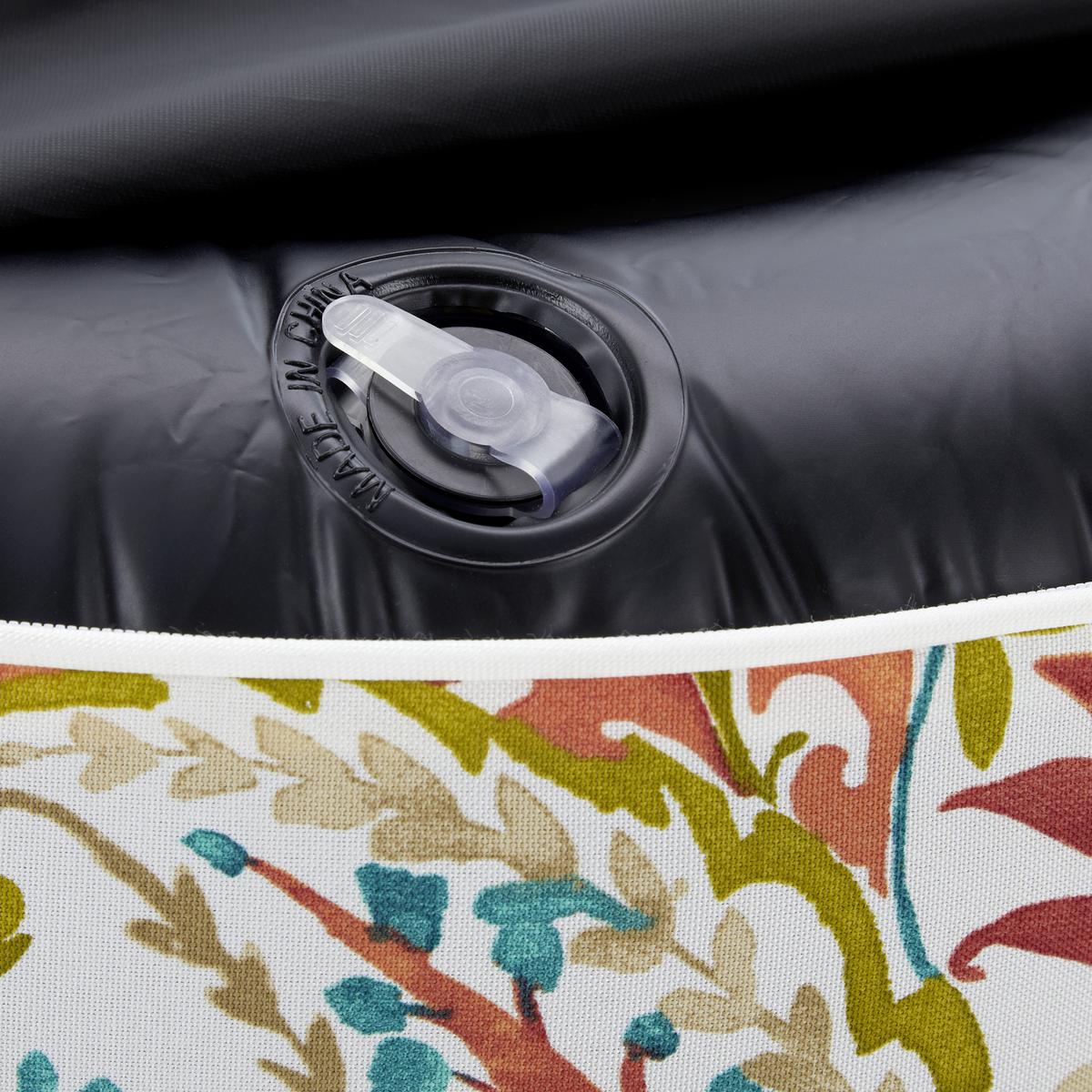 Felfújható Kültéri Puff Cassy - színes, Modern, textil (53/23/53cm) - Bessagi Garden