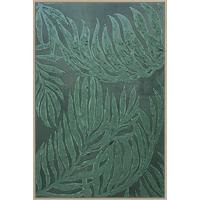 Tablou cu ramă Denise Small cca. 60x90 cm - verde/culoare natur, Modern, plastic/textil (60/90cm) - Mömax