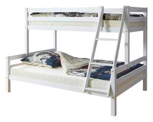 Etagenbett Maxim Weiß ca. 140x200cm - Weiß, MODERN, Holz (140/200cm) - MID.YOU