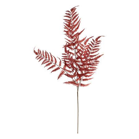 Floare artificială Red Fern Stem James - Basics (30/2/90cm)