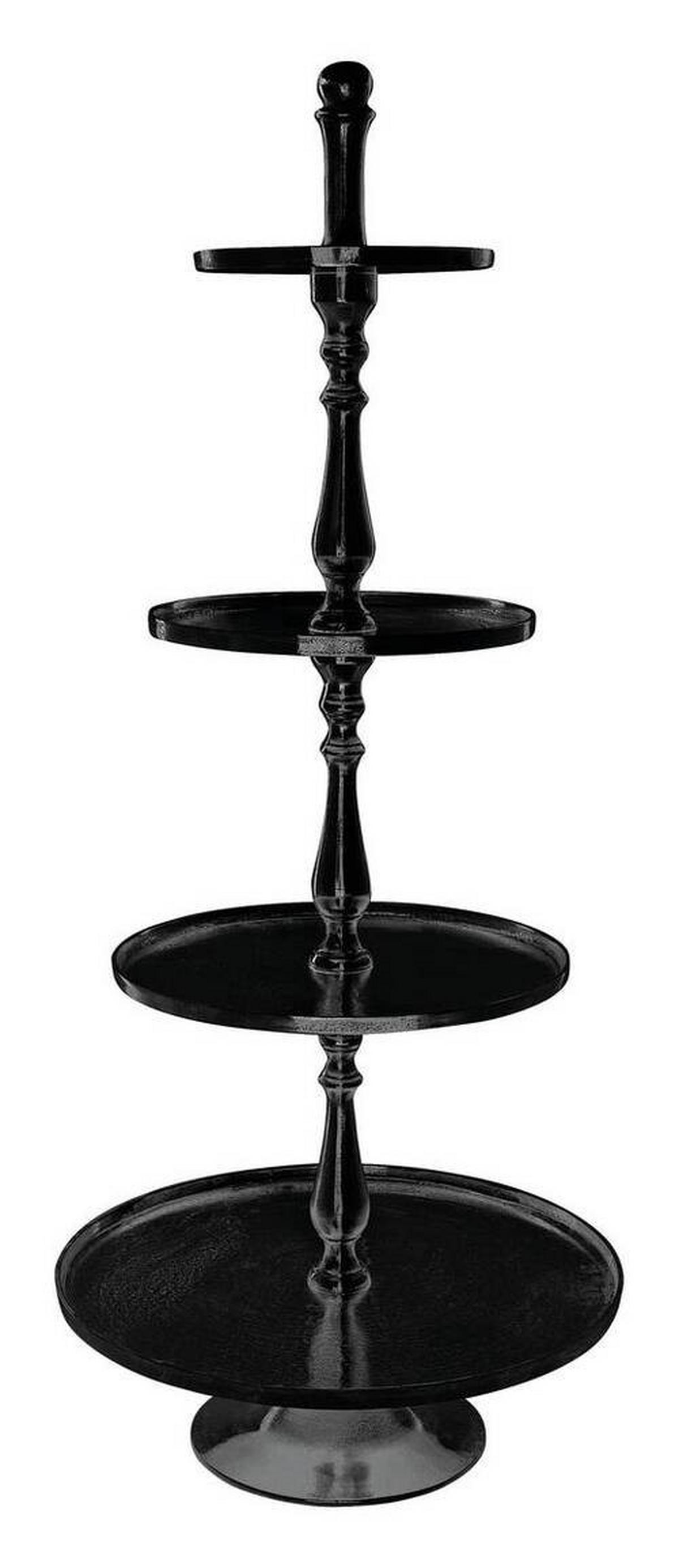 ETAŻERKA 10038248 - czarny, Design, metal (27/50/27cm)